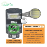 60 watt solar street light