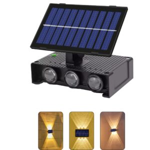 Outdoor Solar RGB Wall Lamp